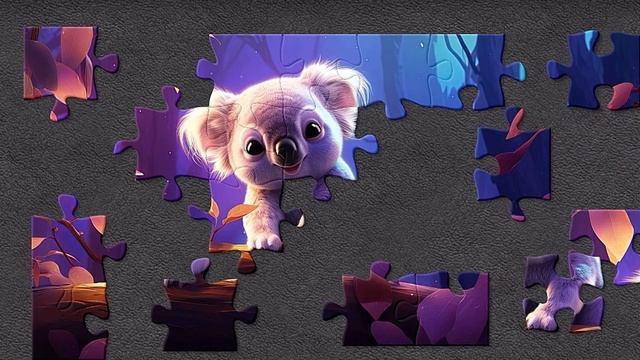 Cute Koala Smiling at You | Jigsaw Puzzle смотреть онлайн