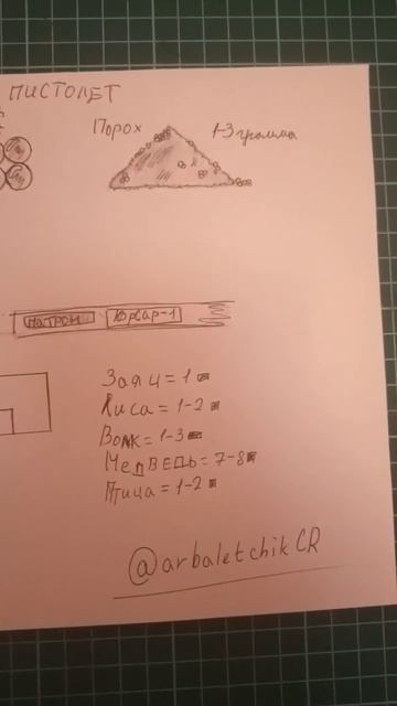 Патрончик на первый чертеж #охота #зайцы #пистолет #патроны смотреть онлайн