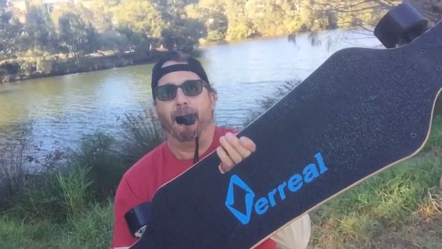 Verreal V1 EBoard Official - Unboxing & First Ride - Andrew Penman EBoard Reviews YouTube смотреть онлайн
