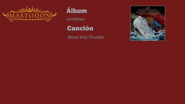 Mastodon - Blood And Thunder sub Español/English смотреть онлайн