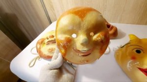 Карнавальные маски из папье-маше СССР