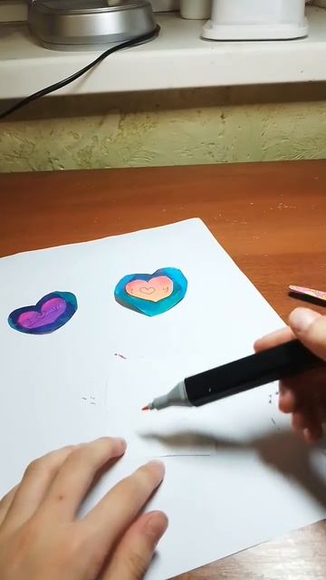 2-га ч. як намалювати милий малюнок тонким маркером. Також, це буде гарний дарунок для для друзів☺ смотреть онлайн