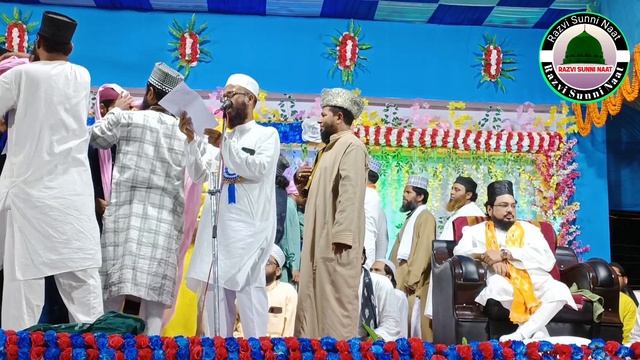 dastar bandi jalsa at Kalimia Serajia Garib Nawaj Mission jalsa 2023 смотреть онлайн