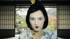 АСМР СДЕЛАЮ ТЕБЕ МАКИЯЖ ГЕЙШИ