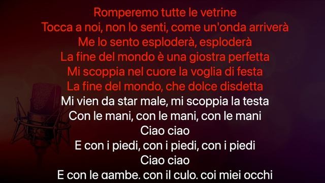 Ciao Ciao Karaoke - La rappresentante di lista karaoke (Sanremo 2022) смотреть онлайн