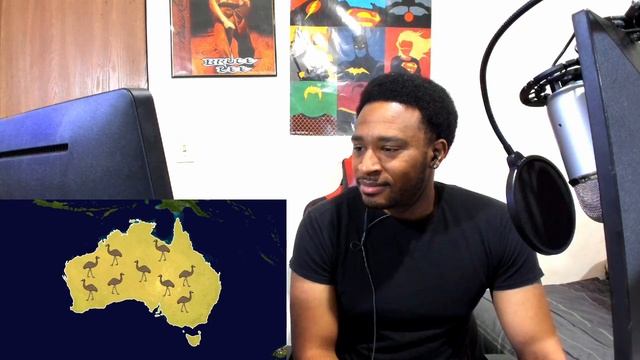 OverSimplified - Emu War REACTION | DaVinci REACTS смотреть онлайн