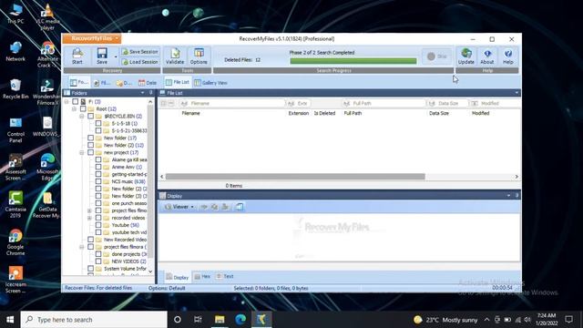 How To Recover/Restore Deleted Files Folders/Photos and Important data from "PC/FLASH DRIVE " 2022 смотреть онлайн