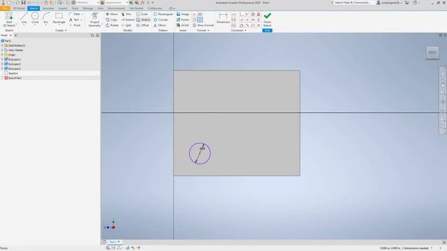 Inventor Create a base plate смотреть онлайн