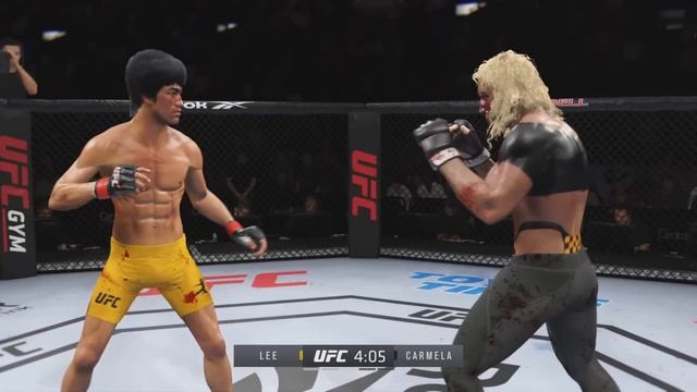 PS5 | Bruce Lee vs. Super Model Carmela (EA Sports UFC 4) смотреть онлайн