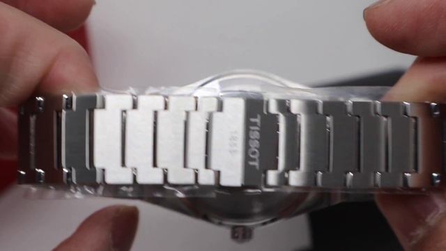 UNBOXING TISSOT PRX 35MM BABY BLUE DIAL T137.210.11.351.00