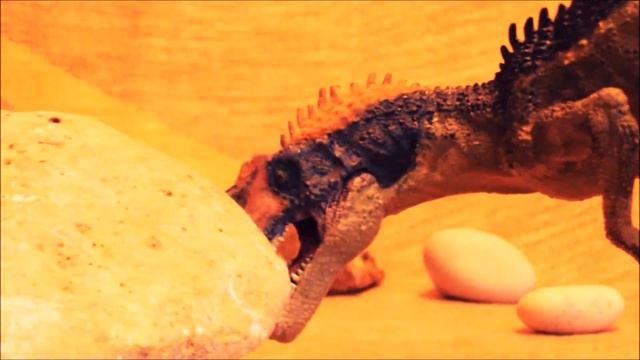 Аллозавр против Стегозавра. Динозавры в пустыне