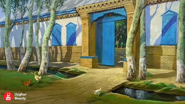 Uyghur Song - Qizil Gül Puraydu (English Subtitles)