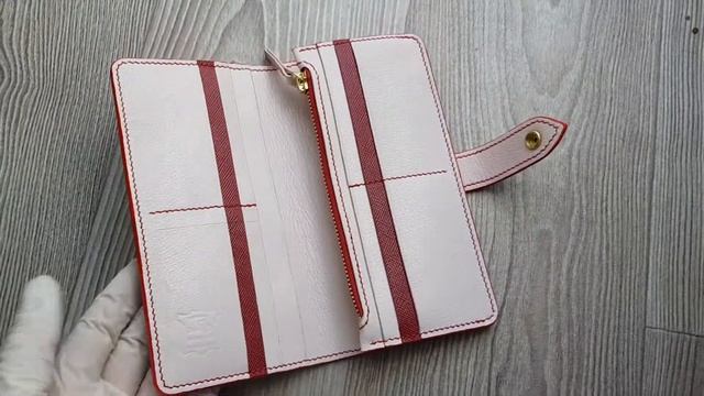 Дамский кошелёк ручной работы из натуральной кожи смотреть онлайн