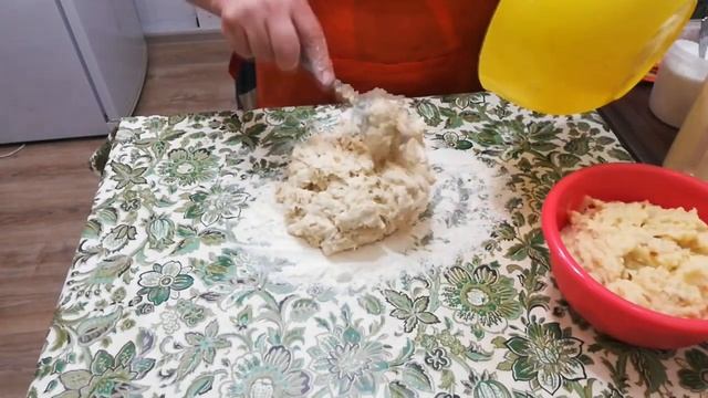 ПИРОЖКИ С КАРТОШКОЙ ИЗ СУПЕР БЫСТРОГО ЗАВАРНОГО ТЕСТА!!!