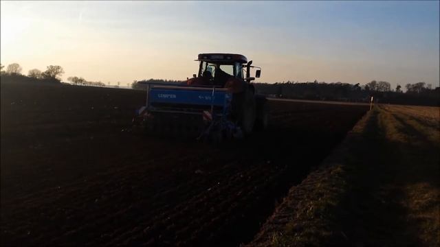 Gerste Säen 2015 mit Case CVX 195 und Lemken Saphir 7 смотреть онлайн