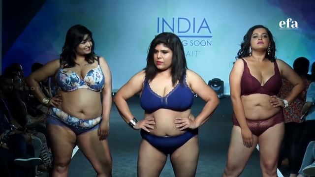 Parfait India - Plus Size Lingerie Fashion Show 2019 / Showcase / EFA
