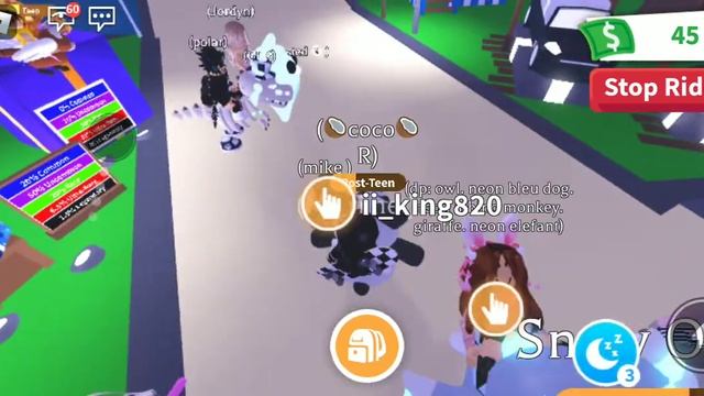 Што дают за райд панду в адоптми!