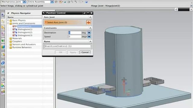 IDEAL PLM - демонстрация Mechatronics Concept Designer в NX смотреть онлайн