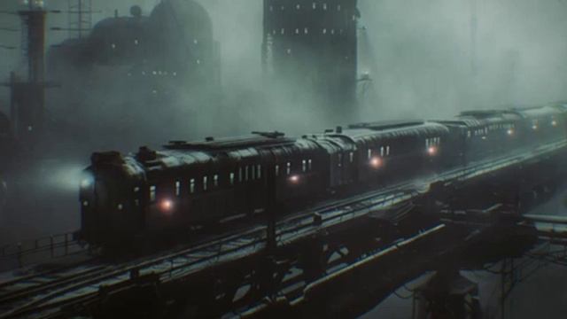 💿💀Cybertrain - Dark Ambient Background Music смотреть онлайн