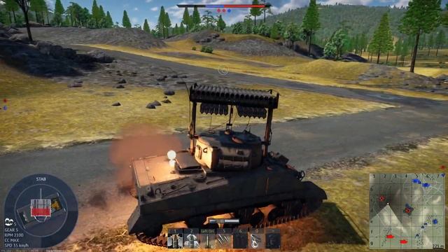 CALLIOPE SUPERCUT | War Thunder #26 (Realistic) смотреть онлайн