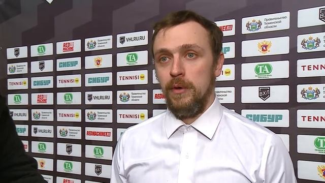 Тренер ХК «Рубин» Кирилл Брагин - после заключительного матча сезона смотреть онлайн
