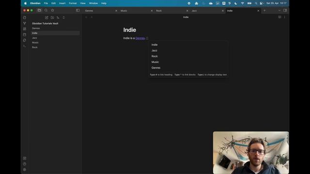 Obsidian Tutorial - Linking Notes (7/24) смотреть онлайн