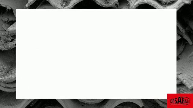 Asbest und seine Tücken - Der Unterschied zwischen rotem und grünen Asbest.