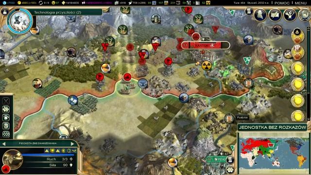Civilization 5 / BNW: Polska #111 - Atak Na Chiny! (Nieśmiertelny)