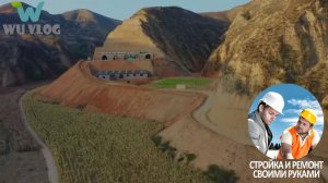 Постройка уникального современного сооружения, постройка домов под землей. Часть 2.