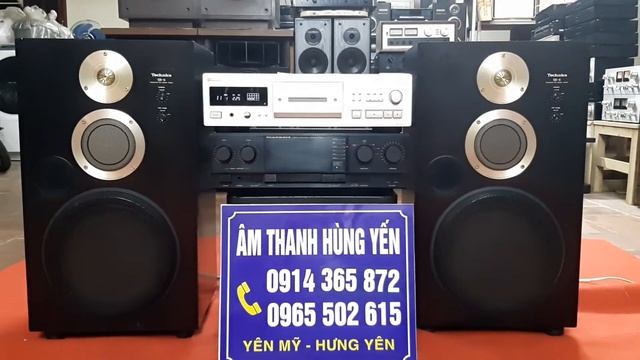 Ít tiền mà thẩm âm hay vậy. Loa TECHNICS SB-6 với Ampli MARANTZ 54. LH: 0914365872-0965502615 смотреть онлайн