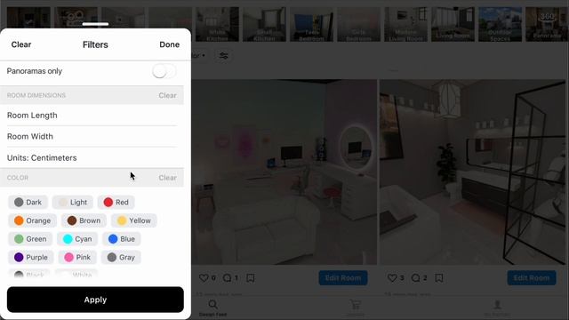 Interface overview - Lesson 1, Room Planner App смотреть онлайн