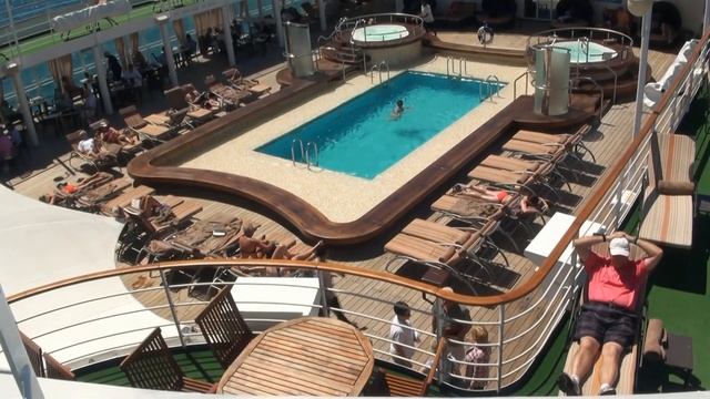 Silversea, Silver Shadow. Day on the upper deck смотреть онлайн