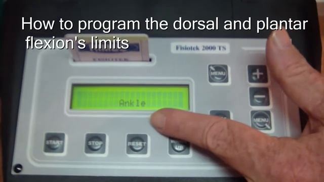 Knee CPM Fisiotek 2000 TS - T (Continuous passive motion): dorsal/plantar flexion of tha ankle смотреть онлайн