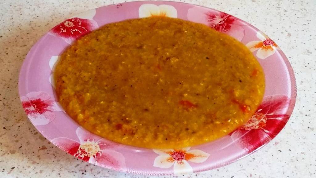 Суп-пюре с чечевицей Масурдал. Кухня Индии. смотреть онлайн