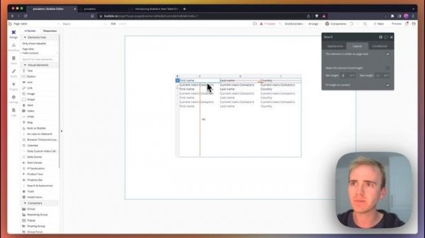 *NEW FEATURE LAUNCH* Bubble Table Element: Quick Guide | Bubble.io Tutorials | Planetnocode.com