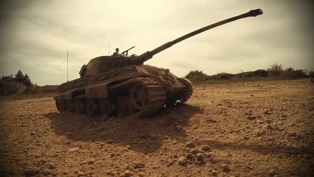 RC Tank 1/16 King Tiger TORRO full metal Elmod Fusion PRO slow motion смотреть онлайн