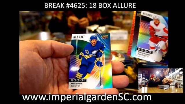 BREAK #4625 : 18 BOX 2023-24 #upperdeck ALLURE HOBBY NHL HOCKEY BOX CASE BREAK смотреть онлайн