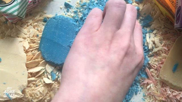 Cutting RETRO Soap / Dry * Crispy / ASMR Soap # 298