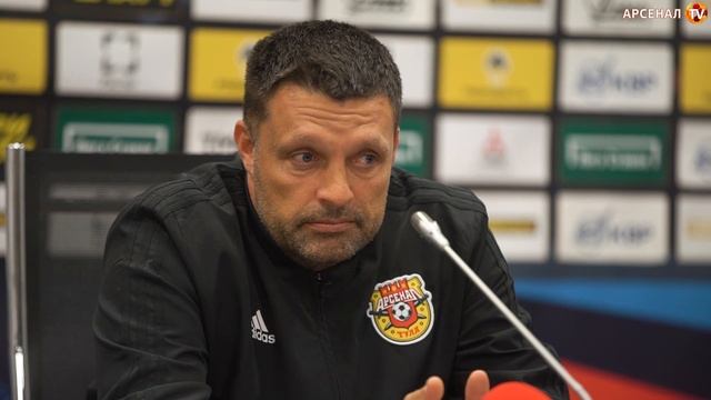 «Арсенал» - ЦСКА 2:0 | Пресс-конференция смотреть онлайн