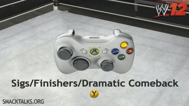 WWE '12 Controls | Smacktalks.org