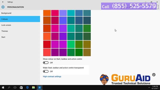 How to Make Windows® 10 Start Menu & Taskbar as Transparent - GuruAid смотреть онлайн