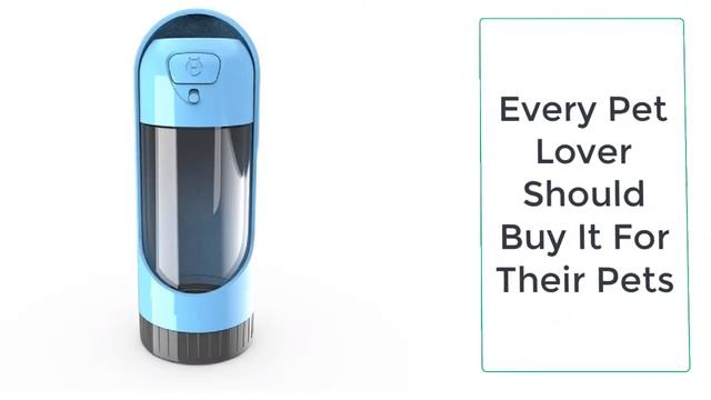 Portable Dog Water Bottle | Dog Travel Water Bottles Portable & Easy To Use смотреть онлайн