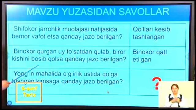 12-§. Bobil Podsholigi. 6-sinf Tarix