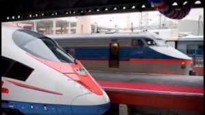 "Лего самоделки" - Высокоскоростной электропоезд Эр200 из LEGO. Обзор.