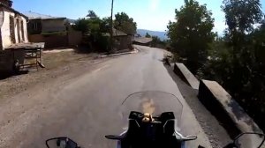 Мотопутешествие в Индию: еду к Иранской границе в Армении часть 12