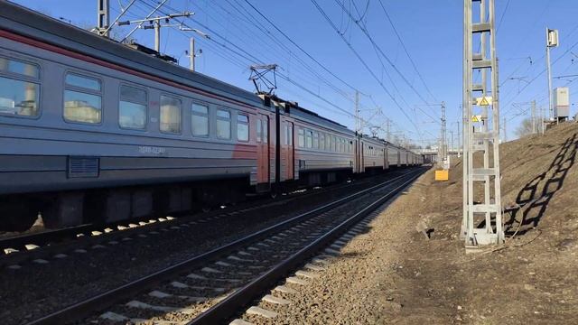 [Ultra HD] Электропоезд ЭД4М-0234 смотреть онлайн