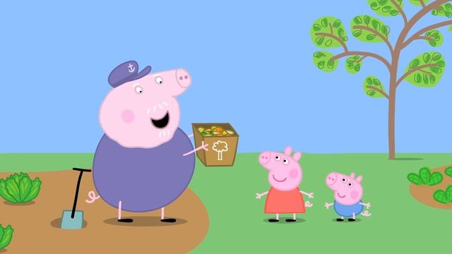 Peppa Pig Português Brasil | JOGOS DE JARDIM ⚾️ Hábitos Saudáveis | HD | Desenhos Animados смотреть онлайн