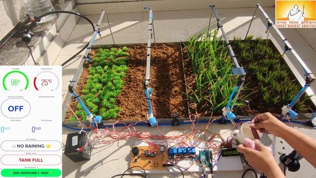 HYBRID IRRIGATION SYSTEM FOR SMART AGRICULTURE USING IOT by Manipal University, Jaipur under UBA смотреть онлайн