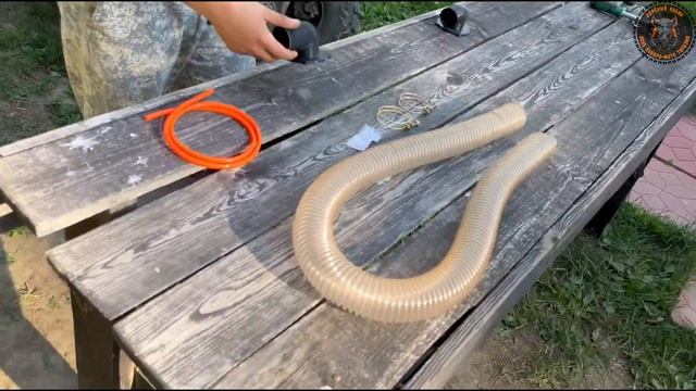 Шноркель от "Ядреного Кабана" для квадроциклов Mikilon Hammer 200 смотреть онлайн