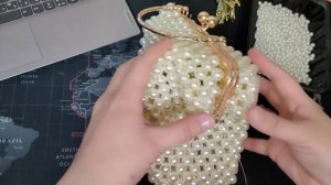 🔴 Ужасная сумка из бусин на фермуаре. Неудачный ридикюль.